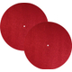 Dynavox PM2 Slipmat Rojo Set de 2