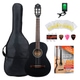 Ortega RST5M-3/4BK Guitare Classique Black Set
