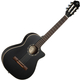 Ortega RCE125SBK-3/4 Satin Black