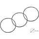 Lechgold Alphorn Seal Rings Middle Tube Top Class, 3-Pack