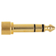 Pronomic AD-JF3.5JS6.3 Adapter 3,5mm Stereo-jack female / 6,3mm Stereo-jack male Goud