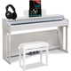 Classic Cantabile DP-220 WM E-Piano Wit mat Set