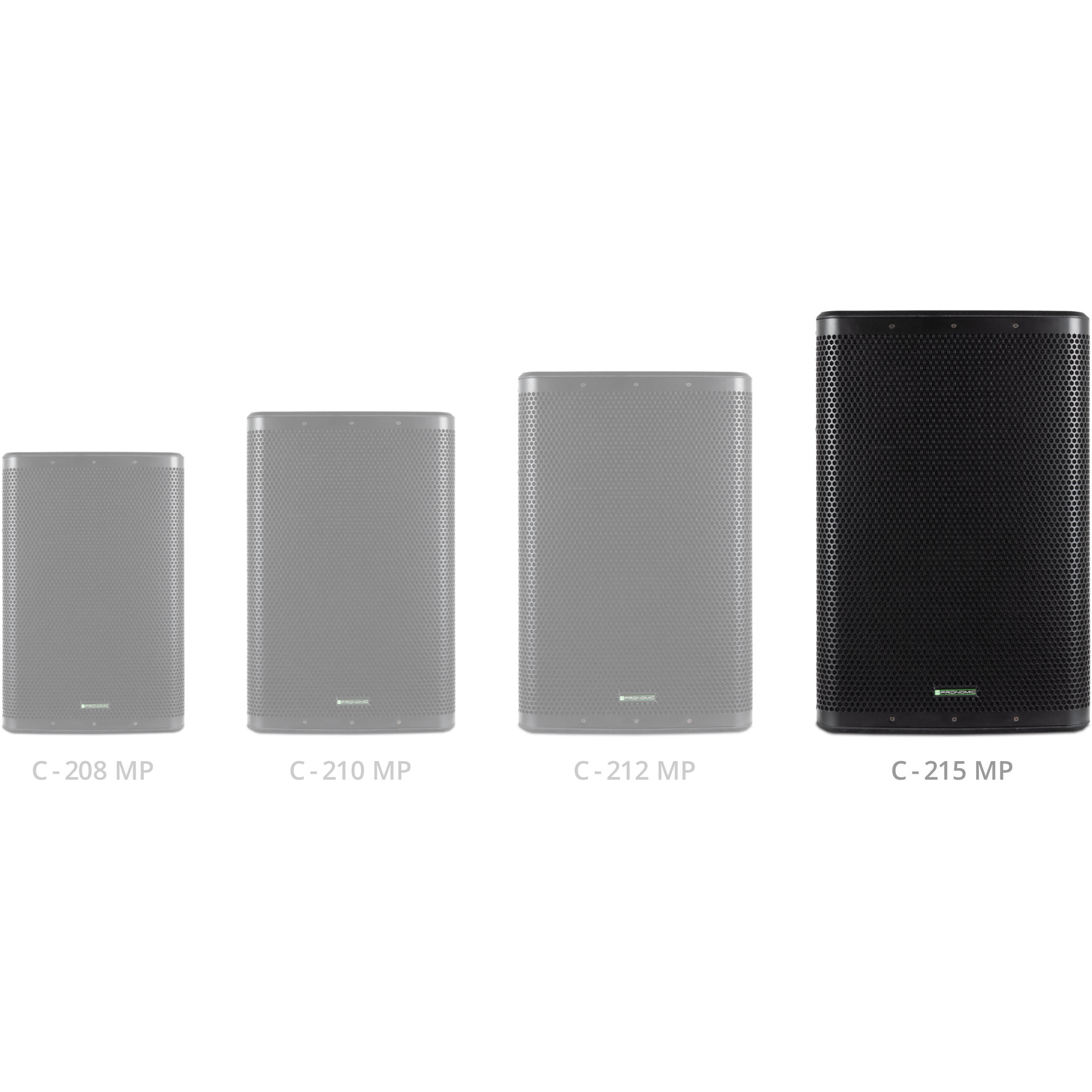 Pronomic MAMP-215 - Mini Amplificatore HiFi Stereo 2x15W, Ultracompatto Con Ingressi Jack E Cinch