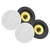 Pronomic CLS-660 WH 2-Wege High-End Gewebe Einbaulautsprecher 240 Watt 2x Set  - Retoure (Zustand: sehr gut) thumbnail 10