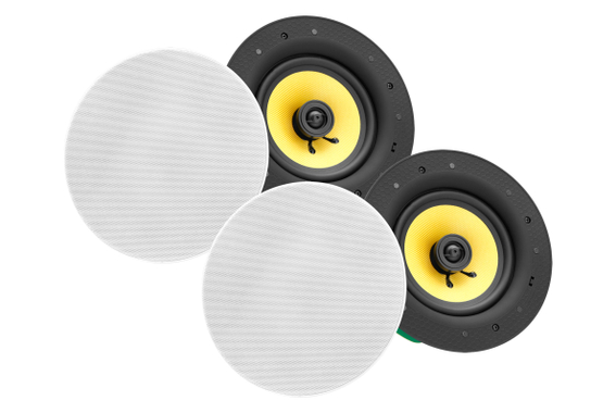 Pronomic CLS-660 WH 2-Wege High-End Gewebe Einbaulautsprecher 240 Watt 2x Set  - Retoure (Zustand: sehr gut) image 10