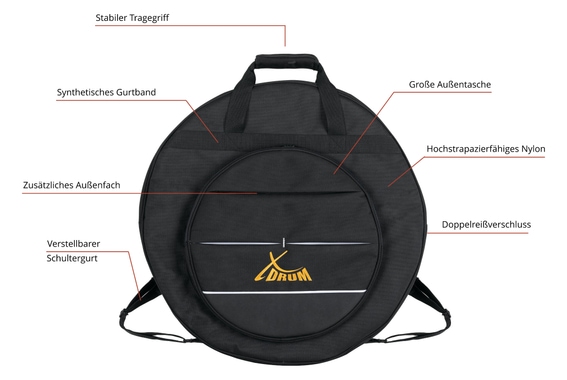 Set de Cymbales Meinl HCS Expanded avec Sac de Cymbales image 10