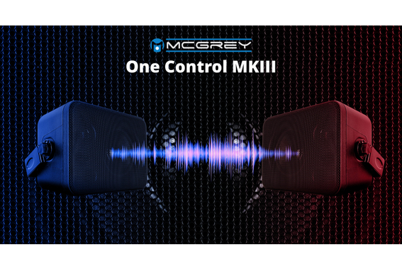 McGrey One Control BK MKIII Lautsprecher Paar Schwarz  - Retoure (Zustand: sehr gut) image 10