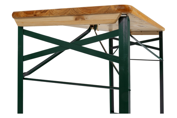 Stagecaptain BBT-119 Hirschgarten Bierzelttisch 119 cm Natur  - Retoure (Zustand: gut) image 10