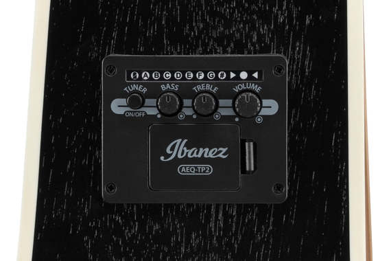 Ibanez AW84CE-WK Weathered Black image 10