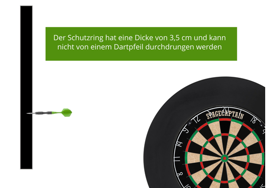 Stagecaptain DBS-1715 BullsEye Pro Cible de Fléchettes Set Complet image 10