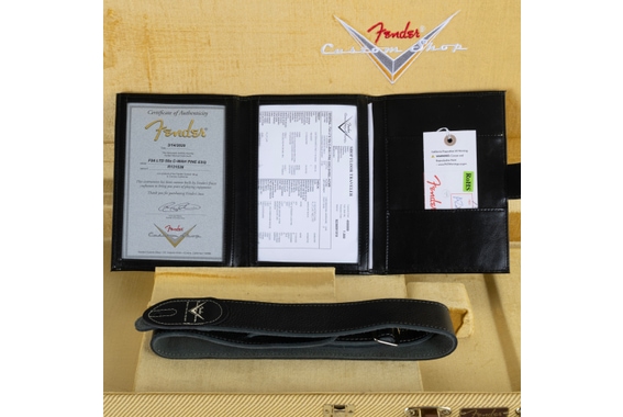 Fender Custom Shop Limited Edition '50s "Cocked Wah" Pine Esquire Super Heavy Relic Aged Cimarron Red image 10