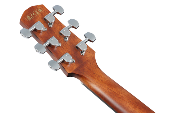 Ibanez AAD50CE-TCB Transparent Charcoal Burst image 10