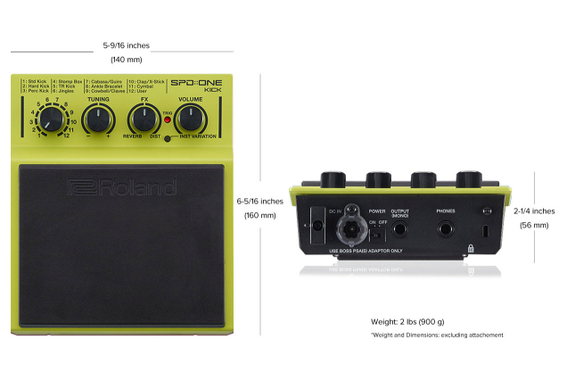 Roland SPD::ONE KICK Pad image 10