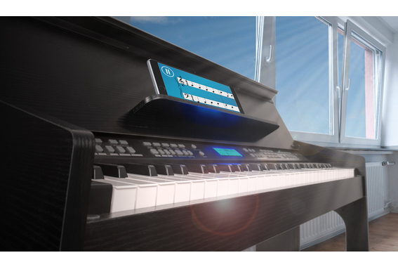 FunKey DP-61 III Keyboard mit 61 Tasten im Digitalpiano-Design Schwarz  - Retoure (Zustand: sehr gut) image 10