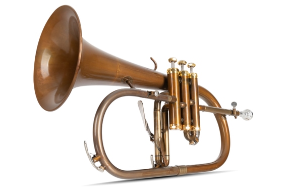 Lechgold FH-60GV Bb-Flügelhorn antik Deluxe Set image 10