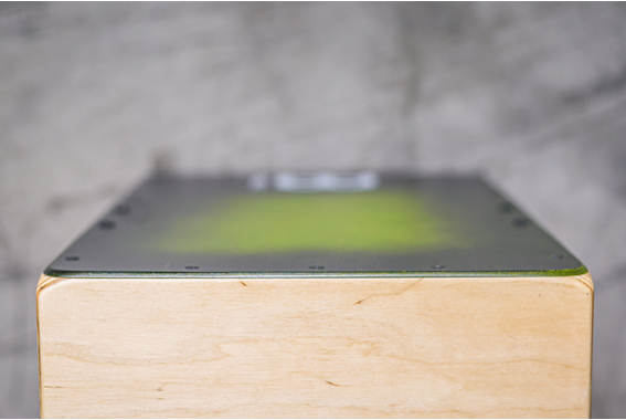 Meinl Percussion Snarecraft Series Snare Cajon 100 Special Edition Green Burst image 10