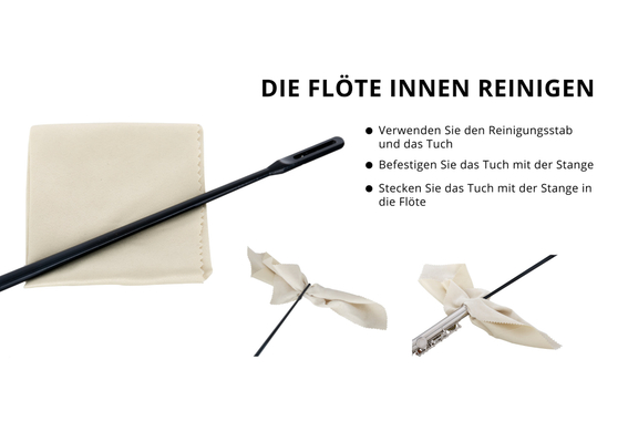 Classic Cantabile FL-100 Querflöte, Neusilber  - Retoure (Zustand: sehr gut) image 10