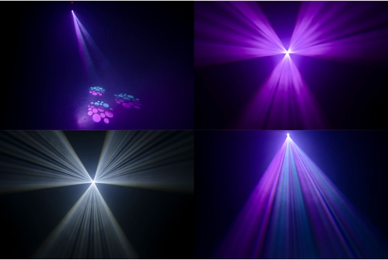 Algam Lighting MS60 LED 60W Spot Moving Head Set Con Valigetta image 10