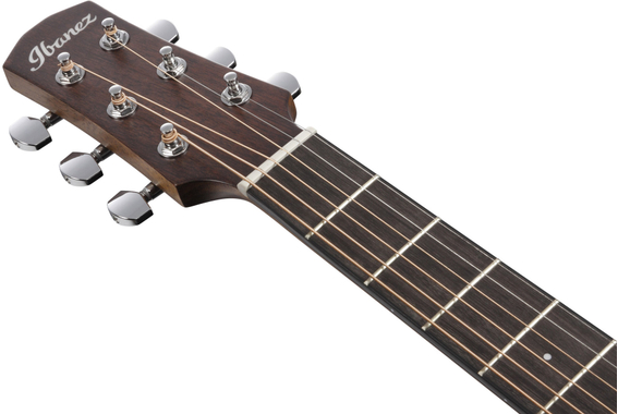 Ibanez AAM70CE-TBN Transparent Charcoal Burst image 10