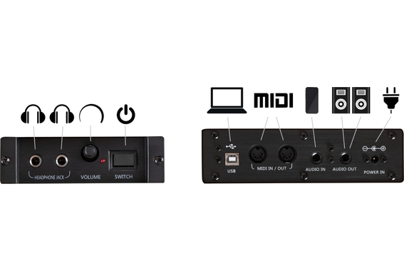 Classic Cantabile DP-730 WP Digitalpiano Weiß matt Deluxe Set image 10