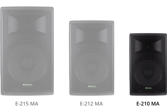 Pronomic E-210 MA Enceinte Active 10" 200 Watts image 10