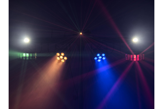 Set Luci Eurolite LED KLS Laser Bar Pro FX con Treppiede image 10