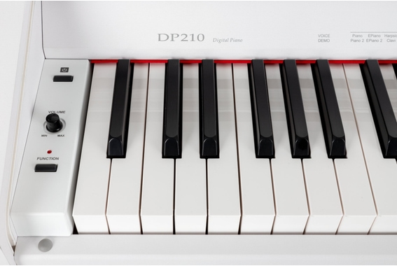 Classic Cantabile DP-210 WM Electric Piano White Matte Set incl. Bench, Headphones and Method Book image 10