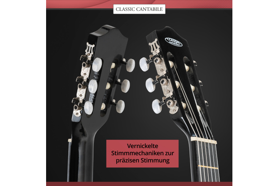 Classic Cantabile Acoustic Series AS-851-BUB 4/4 Chitarra Classica Blueburst image 10