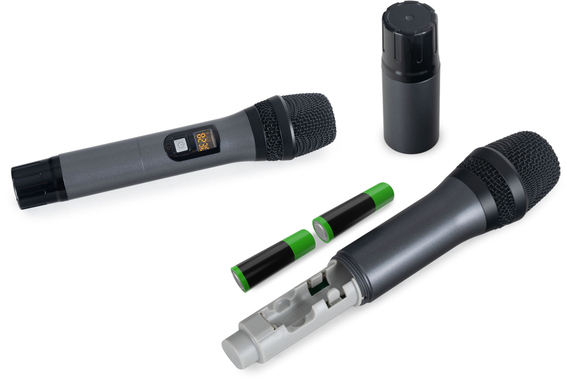 Pronomic Powermake 1200 Powermischer mit Funkmikrofonen  - Retoure (Zustand: akzeptabel) image 10