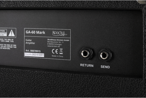 Amplificatore per Chitarra Rocktile GA-60 Mark image 10