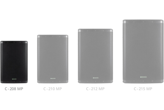 Pronomic C-208 MP 8" Cassa Passiva image 10