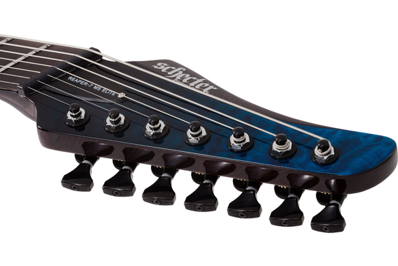 Schecter Reaper 7 Multiscale Elite Deep Ocean Blue  - Retoure (Zustand: gut) image 10