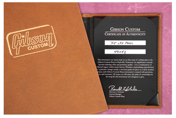 Gibson 1954 Les Paul Goldtop Reissue VOS image 10