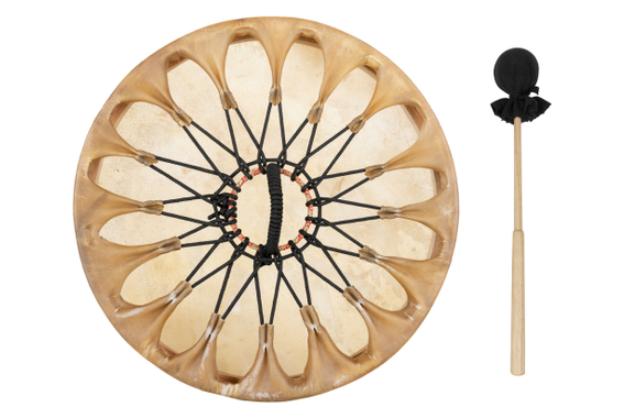 Classic Cantabile TSD-18 Traditionele Sjamanentrommel met Paardenhuid 18" Set met Tas image 10