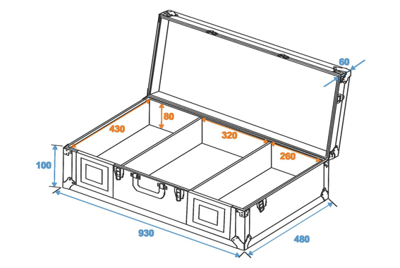 Roadinger Universele Console DIGI-1 2xCD/1xM-12 sw image 10