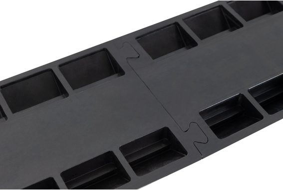 Pronomic Protector 2-100L V3 Puente para Cables 2-Cámara 100cm con Conexión en V 6x Set image 10
