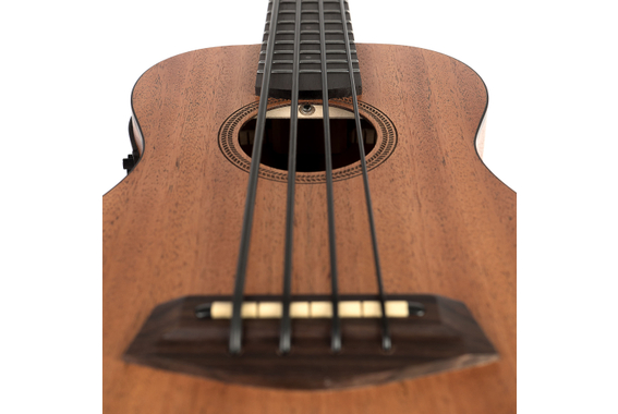 Cascha 2175 Ukelele Bajo Caoba image 10