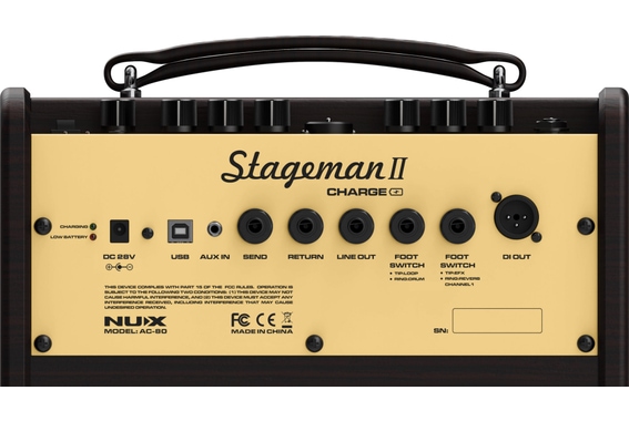 NUX AC-80 Stageman II Charge Set image 10