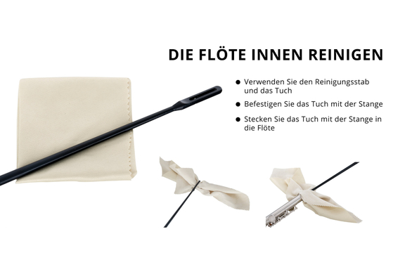 Classic Cantabile FL-100 Querflöte, Neusilber  - Retoure (Zustand: sehr gut) image 10