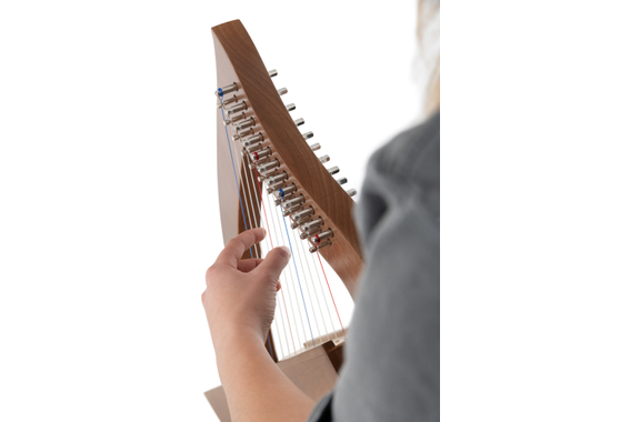 Classic Cantabile H-12 WN Keltische Harfe 12 Saiten image 10