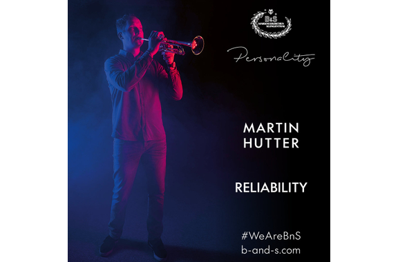 B&S Personality PMH Martin Hutter Bb Trumpet Silver-Plated image 10