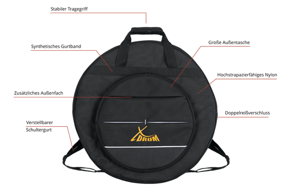 Set de Cymbales Meinl HCS Expanded avec Sac de Cymbales image 10
