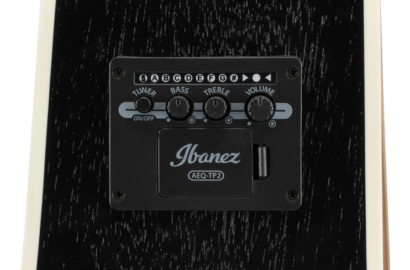 Ibanez AW84CE-WK Weathered Black image 10