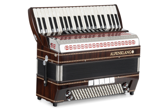 Alpenklang Pro Accordéon IV 120 MHR Palissandre image 10