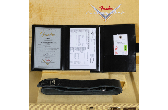 Fender Custom Shop Limited Edition '50s "Cocked Wah" Pine Esquire Super Heavy Relic Aged Cimarron Red image 10