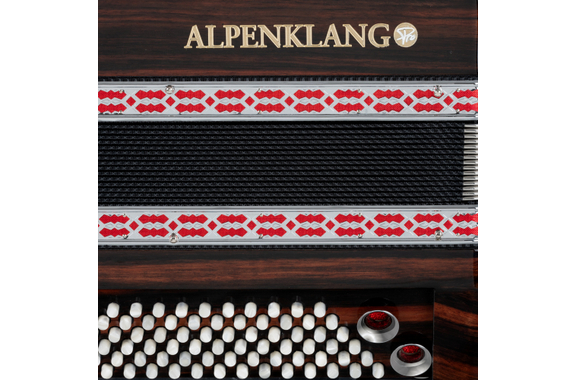 Alpenklang Pro Accordeon III 96 Toetsen-Steierse Ebenhout image 10