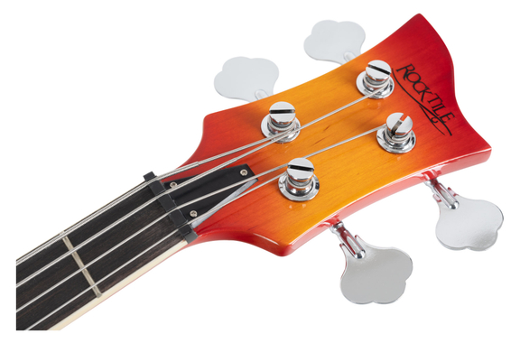 Rocktile Pro RB-400R Redneck E-Bass Red Sunburst image 10