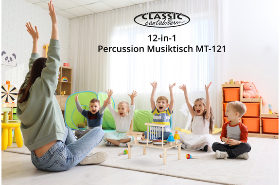 Classic Cantabile MT-121 12 in 1 Tavolo Musicale a Percussione image 10