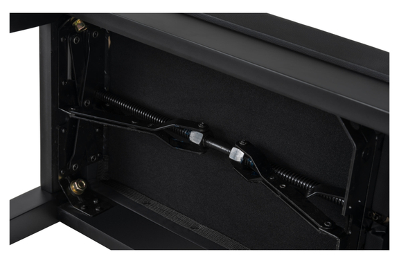 Classic Cantabile Doppelsitzer Pianobank Schwarz Hochglanz image 10