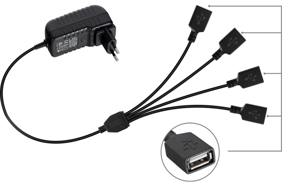 Pronomic SDH-340/32 USB-C Silent Disco V2 Kopfhörer Set + 2 Ladegeräte image 10